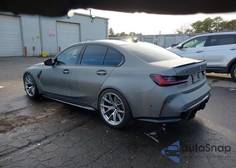 2023 BMW M3 Competition xDrive из США, поврежденный, VIN WBS43AY05PFP29579